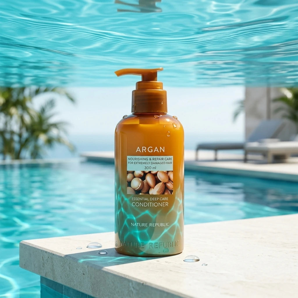 Nature Republic - Argan Essential Moisture - Repairing Haarspülung