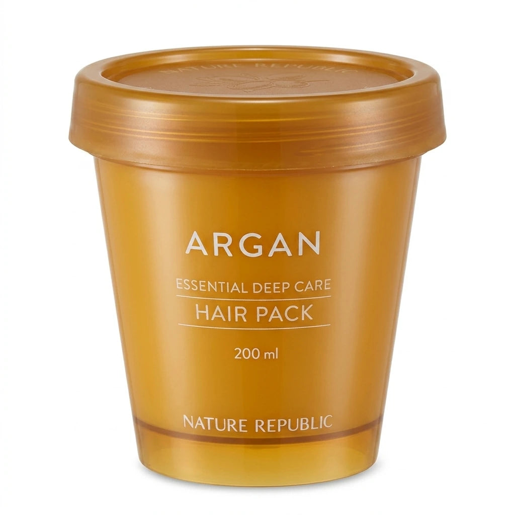 Nature Republic -  Argan Essential Moisture - Repairing Hair Mask