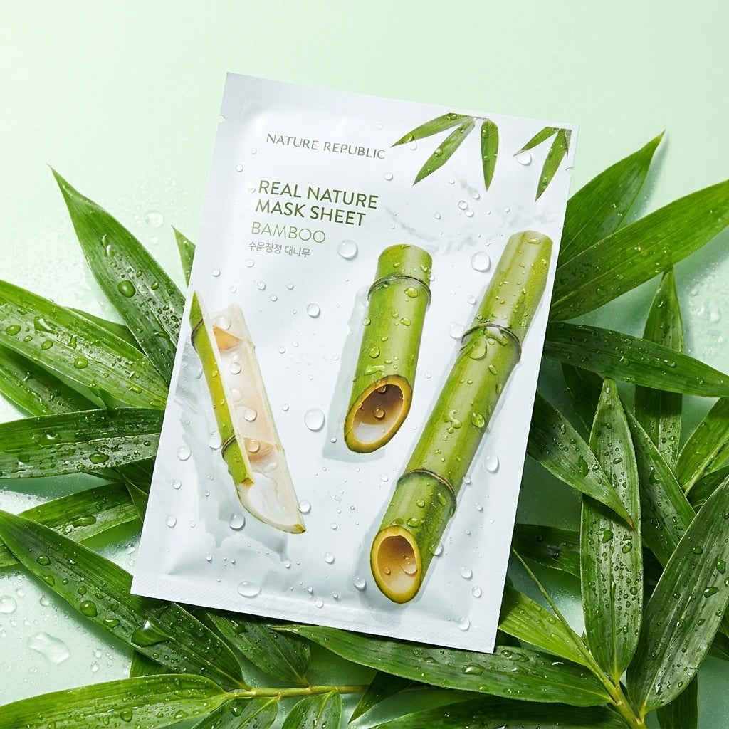 Nature Republic - Real Nature Sheet - Mask Bamboo