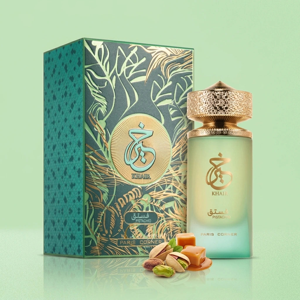 100 ml Paris Corner - Khair Pistachio - Eau de Parfum Unisexe