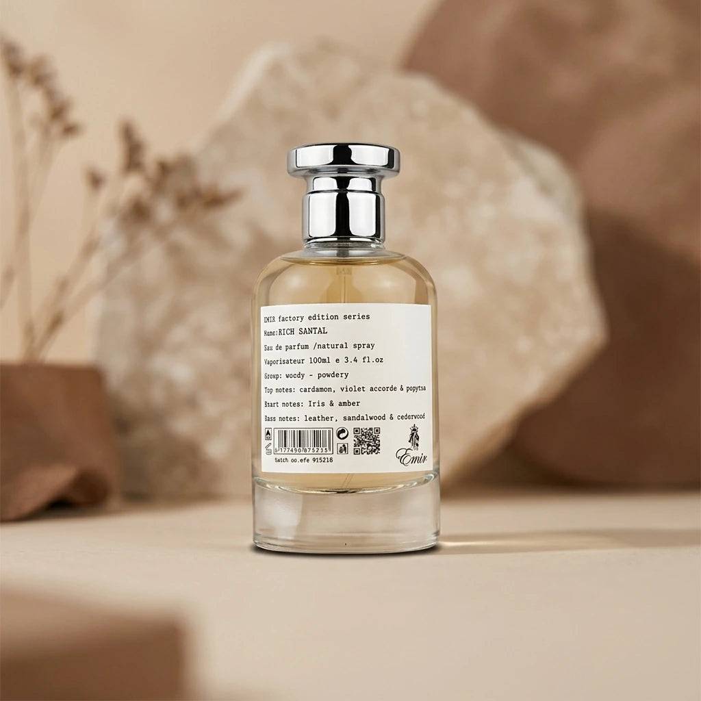100 ml Paris Corner - Emir Rich Santal - Eau de Parfum Mixte
