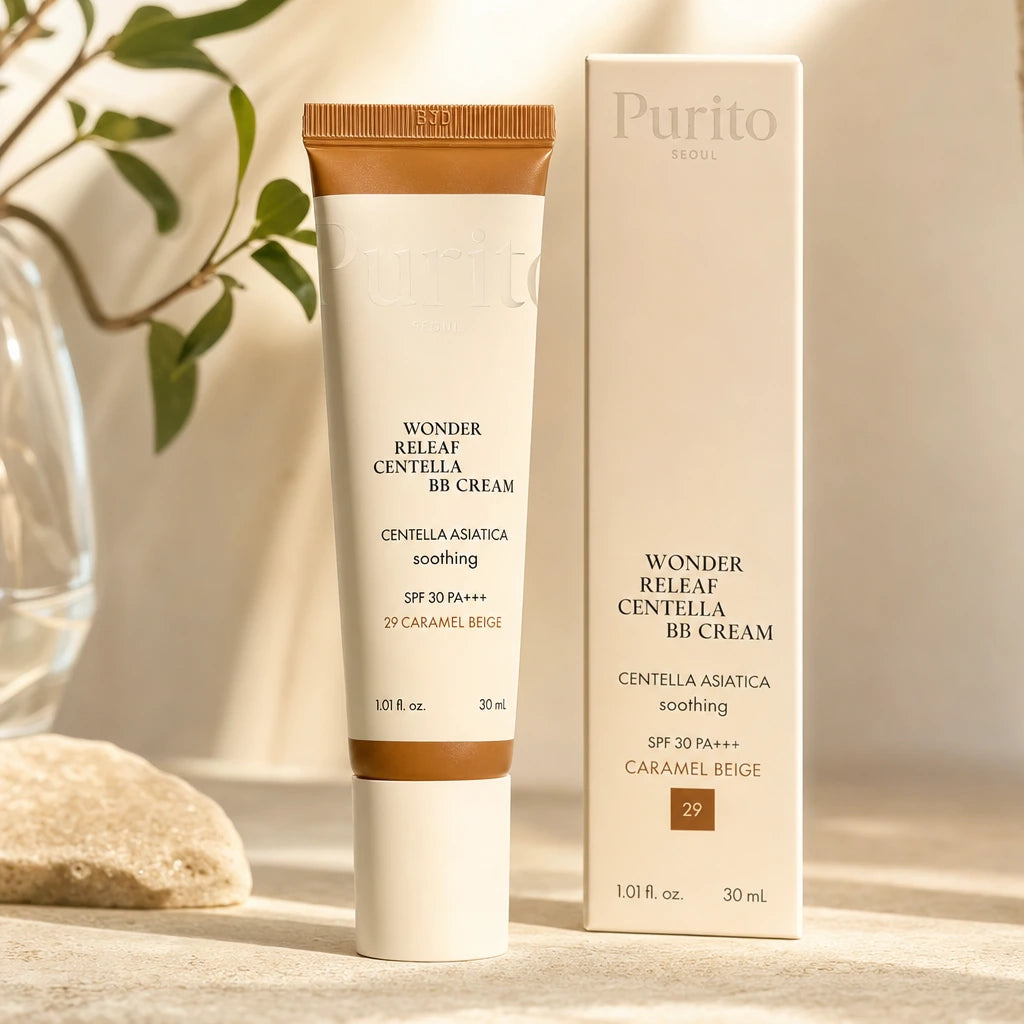 PURITO SEOUL  - Wonder Releaf Centella BB Cream #29 Caramel Beige