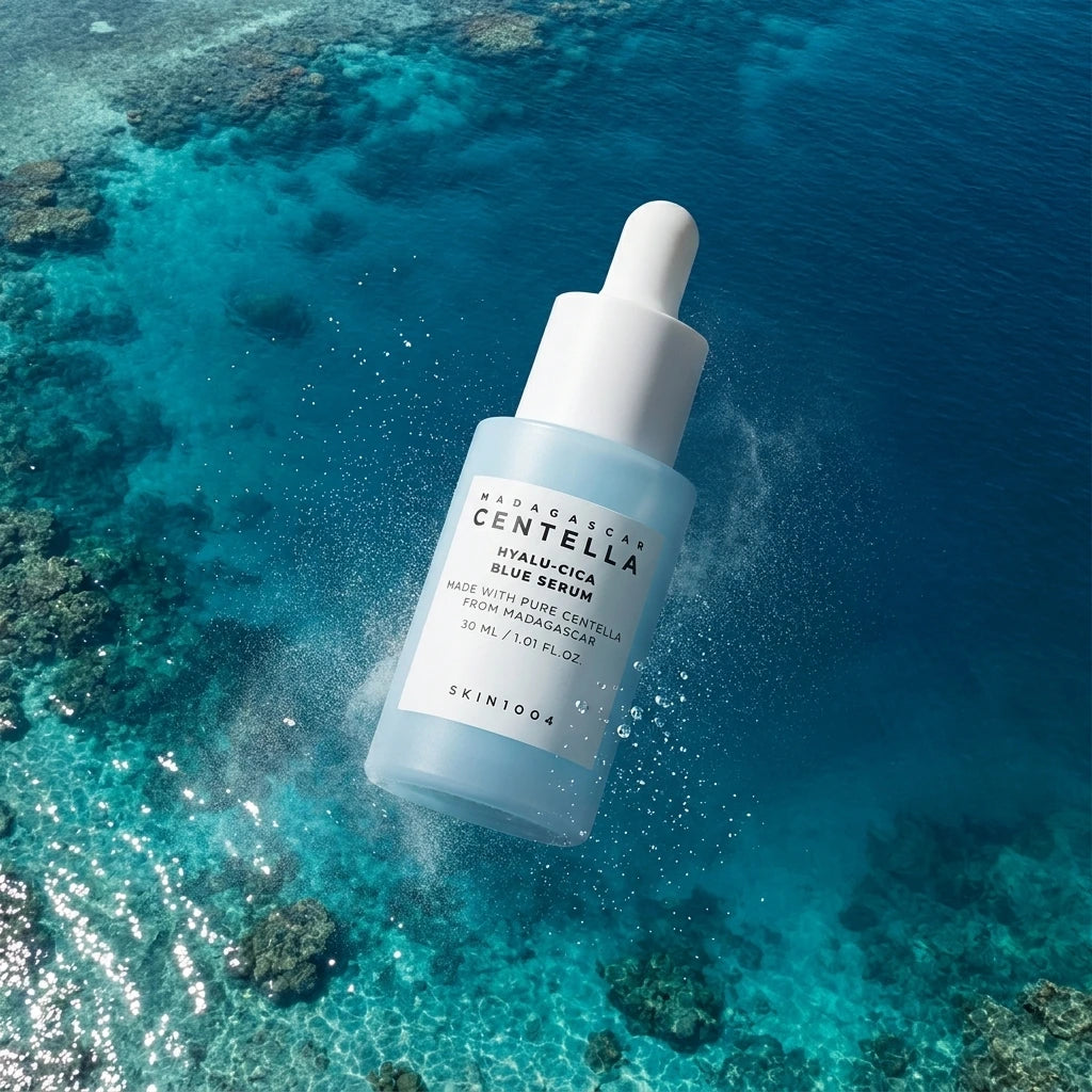 Skin1004 - Madagascar Centella - Hyalu - Cica Blue Serum