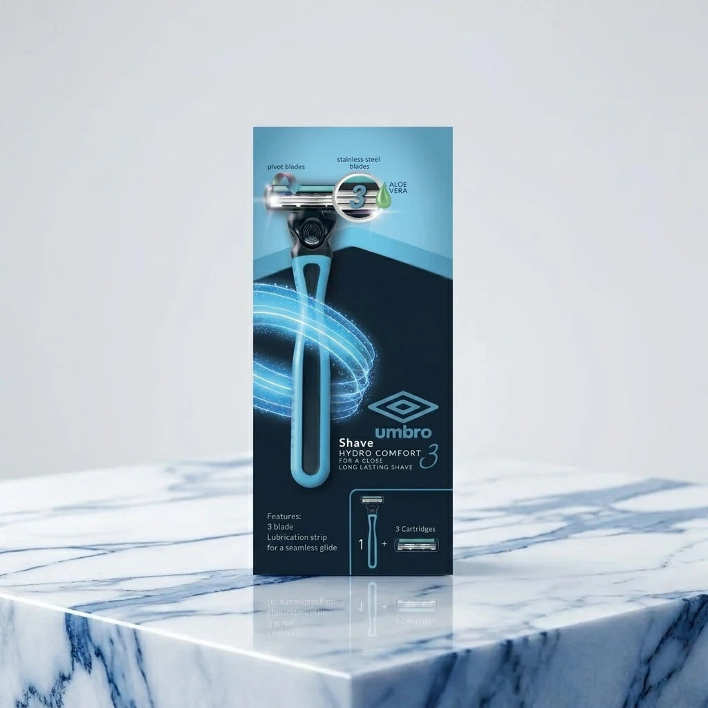 Umbro - Shave - Hydro Comfort 3 Bleu