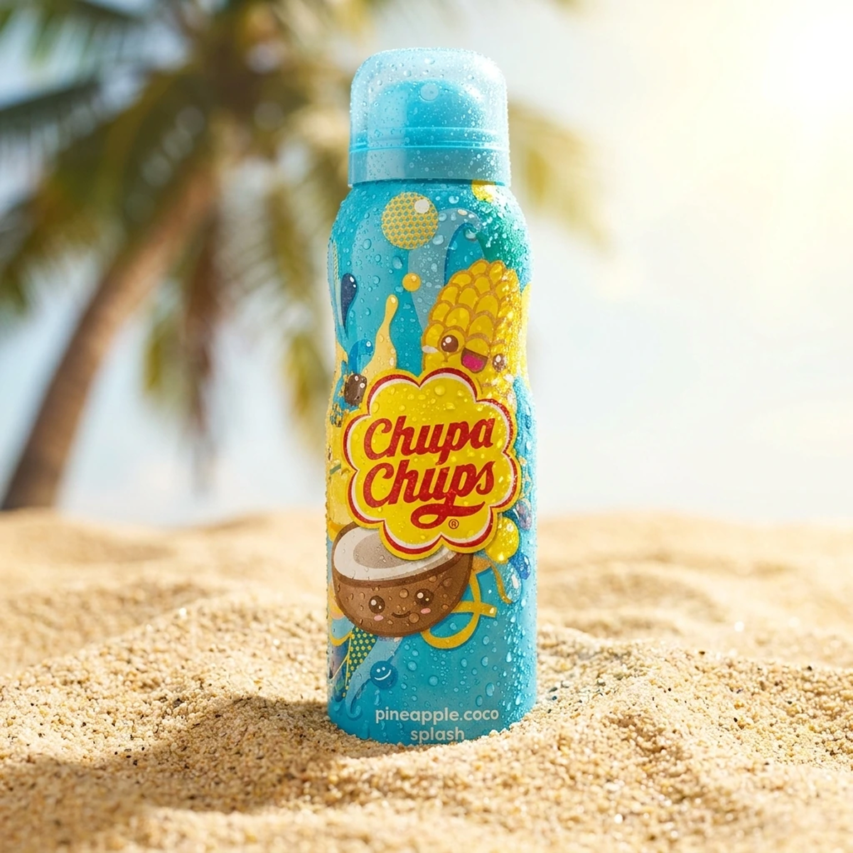 150ml Chupa Chups - Pineapple Coco Splash - Body Spray Mixte
