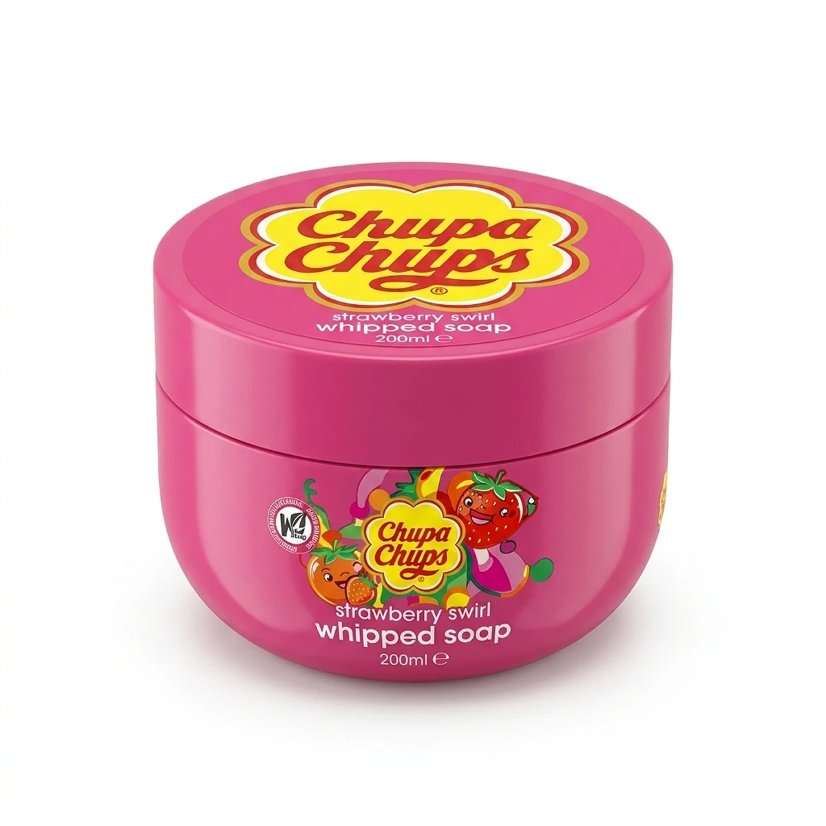 250ml Chupa Chups - Strawberry Swirl - Whipped Soap