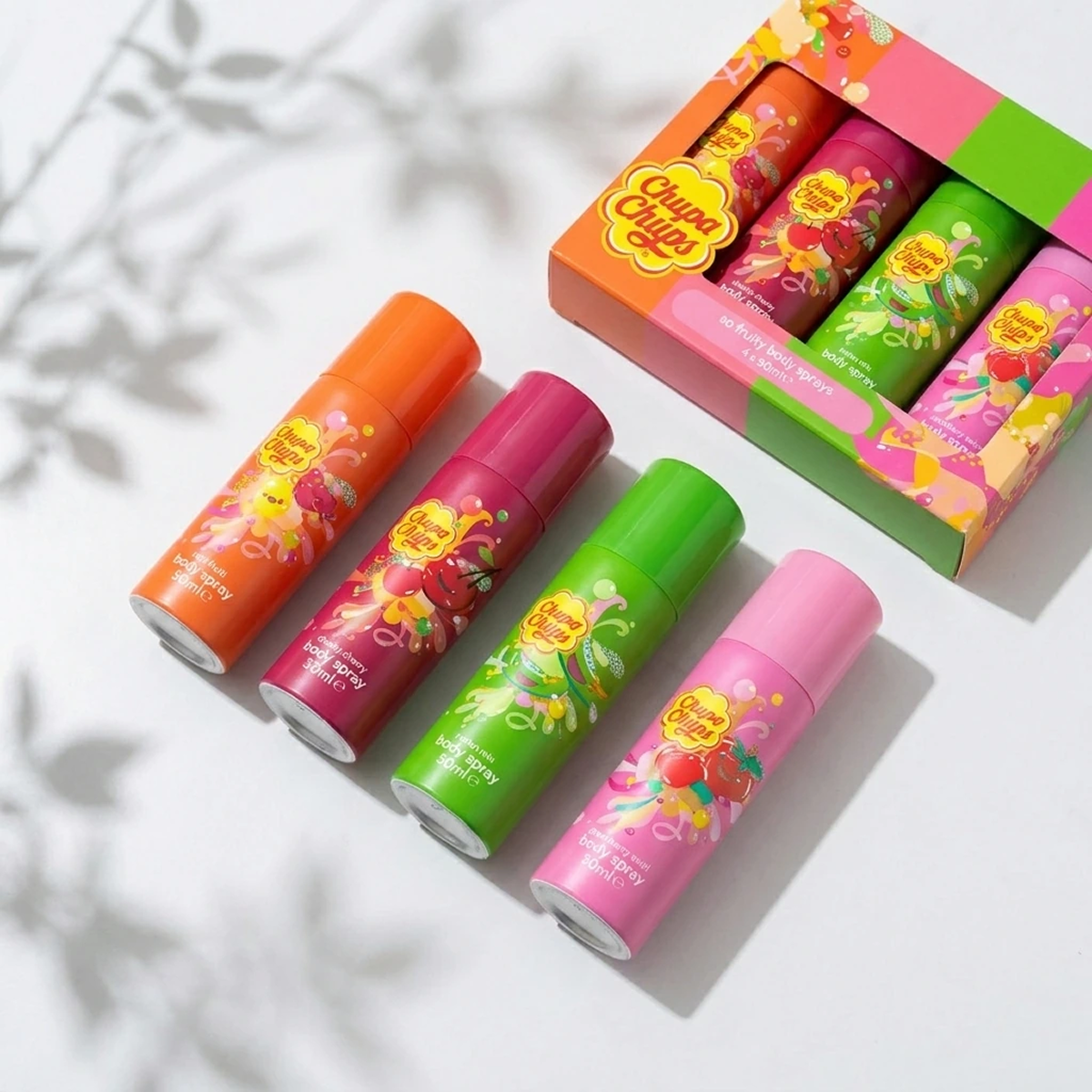 4*50ml Chupa Chups - So Fruity Body Spray 4 x 50ml