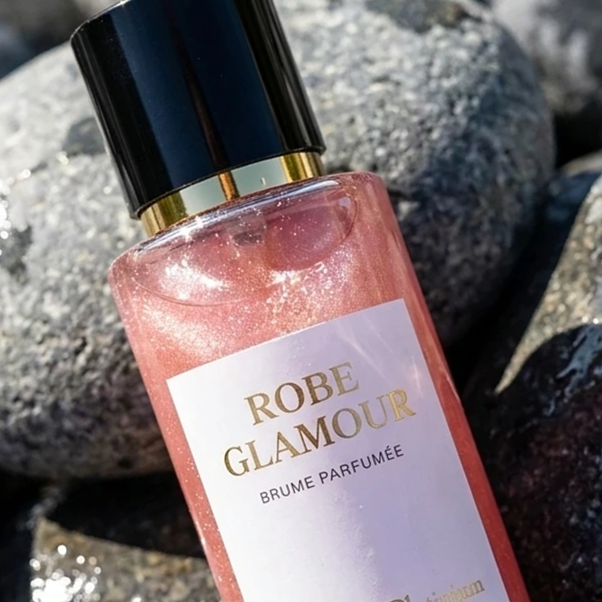 Collection Platinium - Robe Glamour - Körperspray pailletée