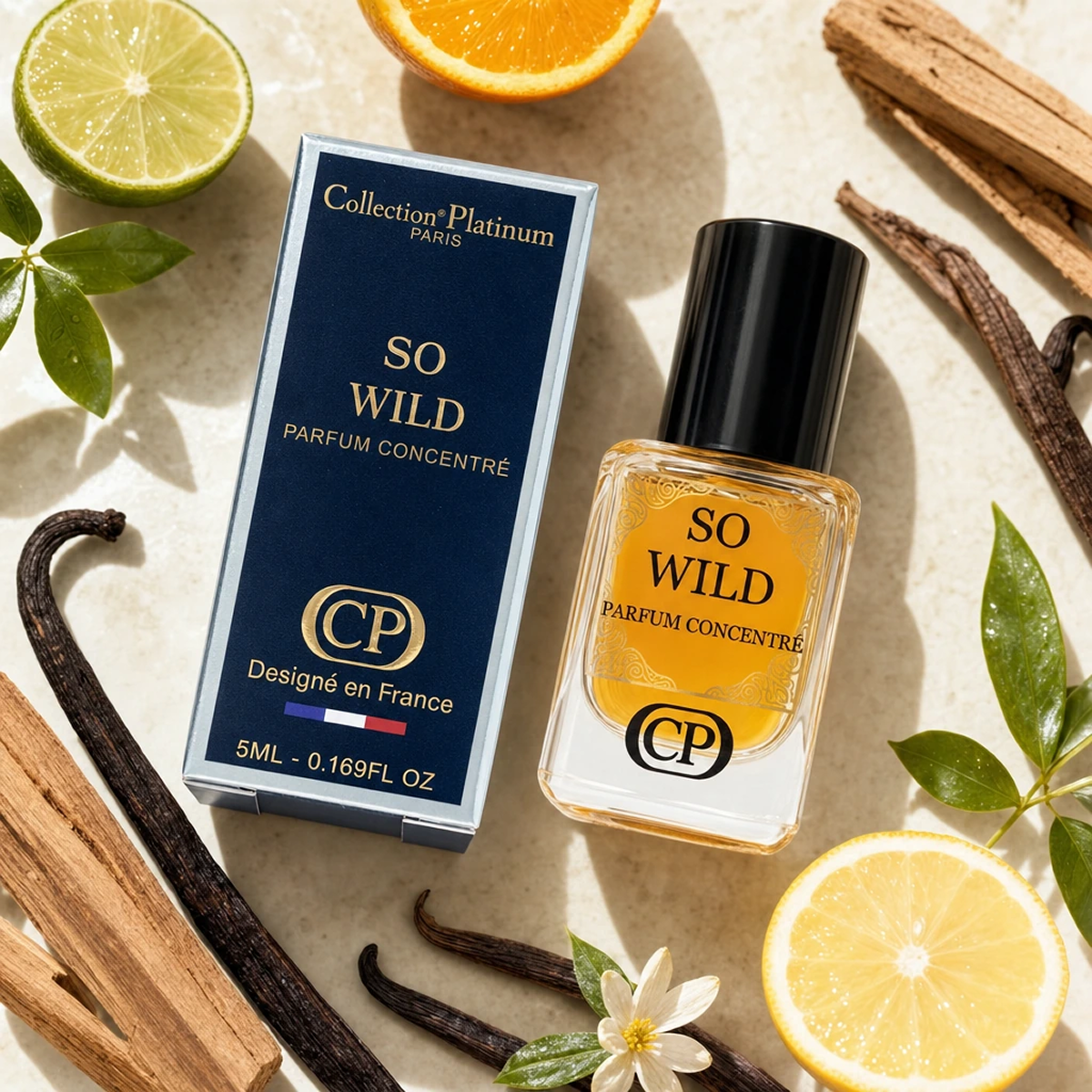 Collection Platinium - So Wild - Parfumkonzentrat Unisex