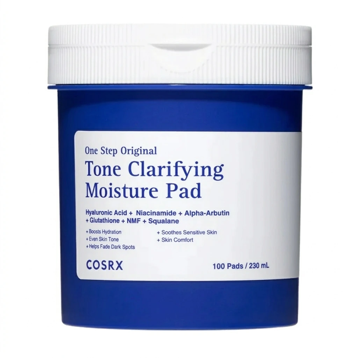 Cosrx - One Step Original - Tampons feuchtigkeitsspendend & Clarifiant pour le Teint 100 Tampons