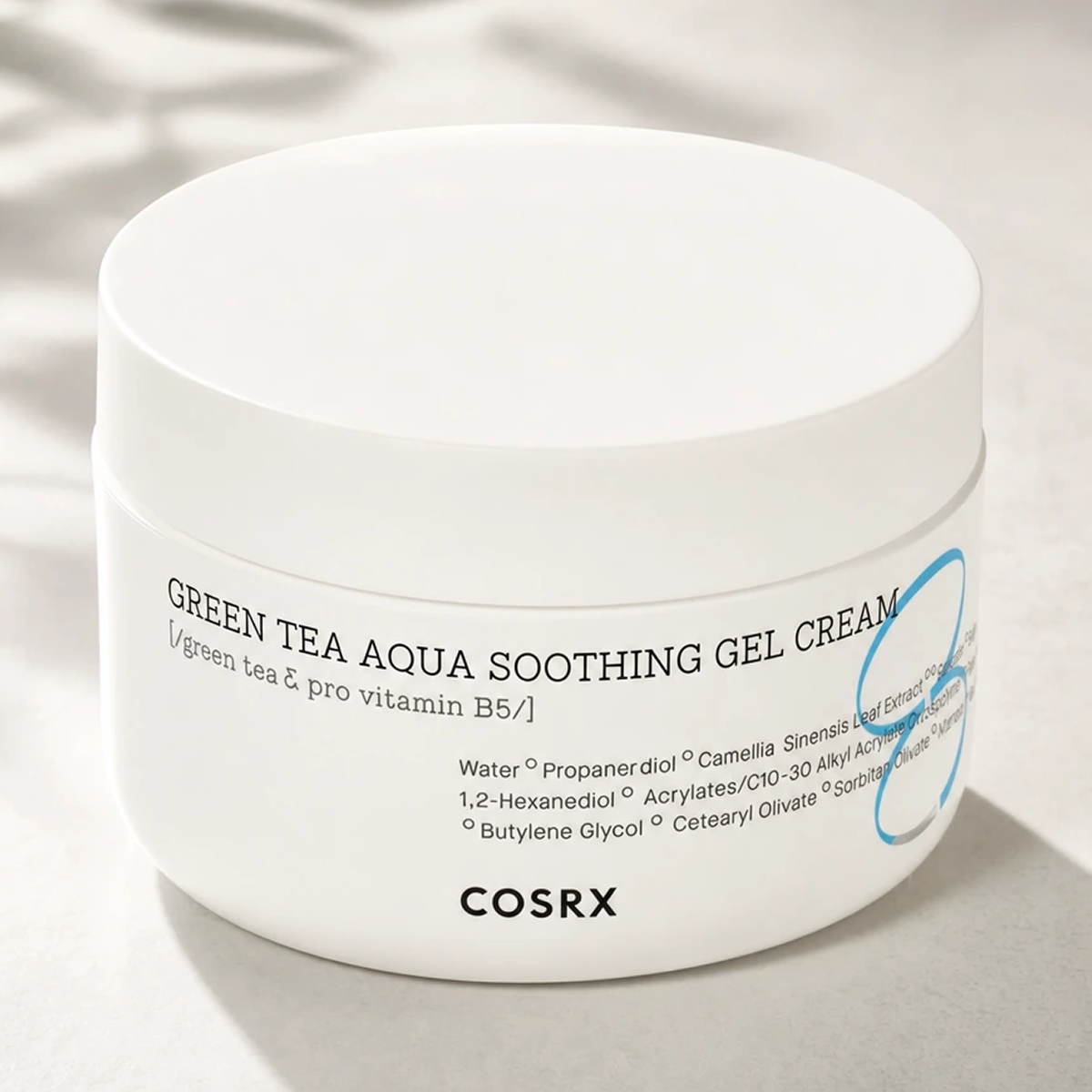 Cosrx - Thé Vert & Pro Vitamine B5 - Creme - Gel Apaisante Hydrium au Thé Vert et à L'eau