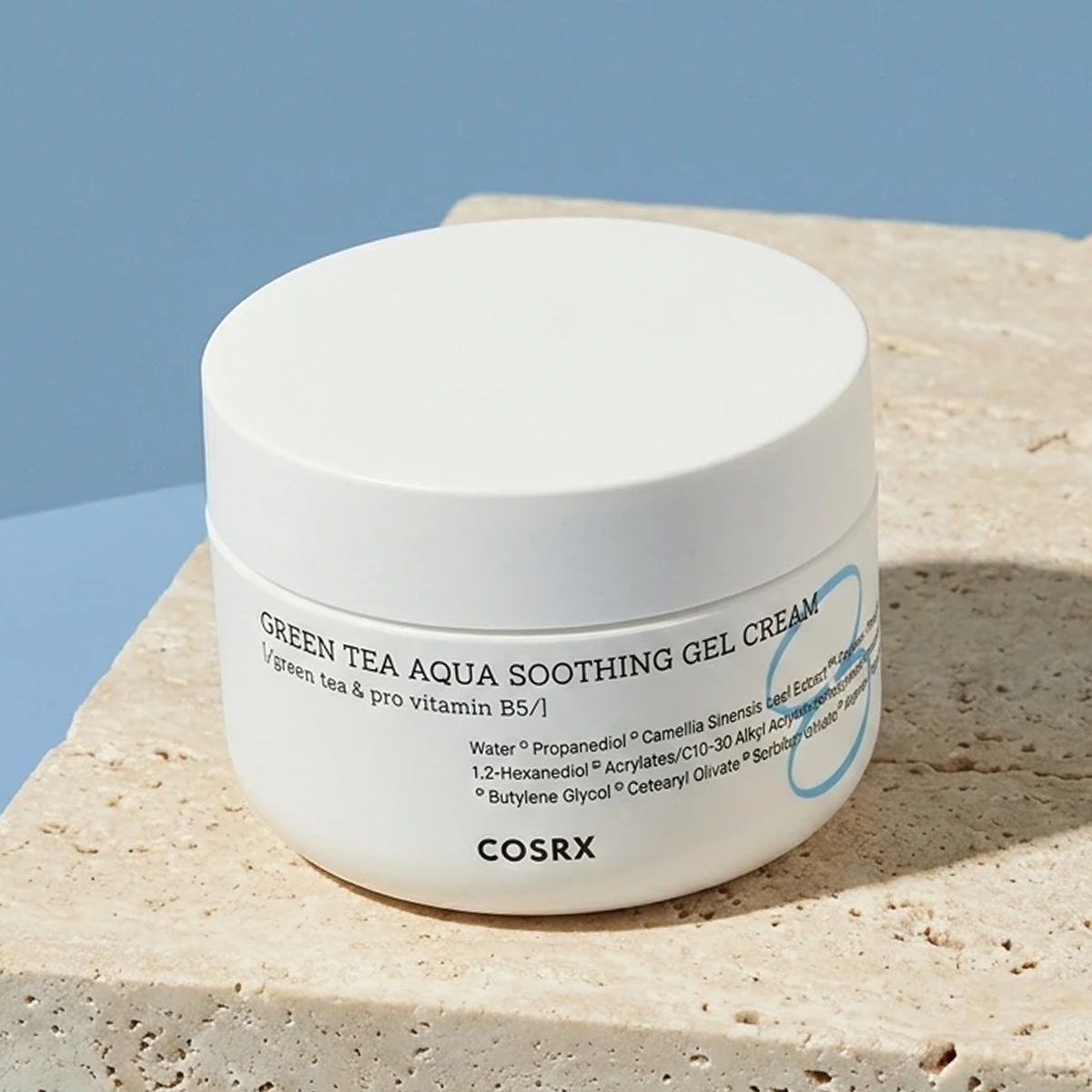 Cosrx - Thé Vert & Pro Vitamine B5 - Creme - Gel Apaisante Hydrium au Thé Vert et à L'eau