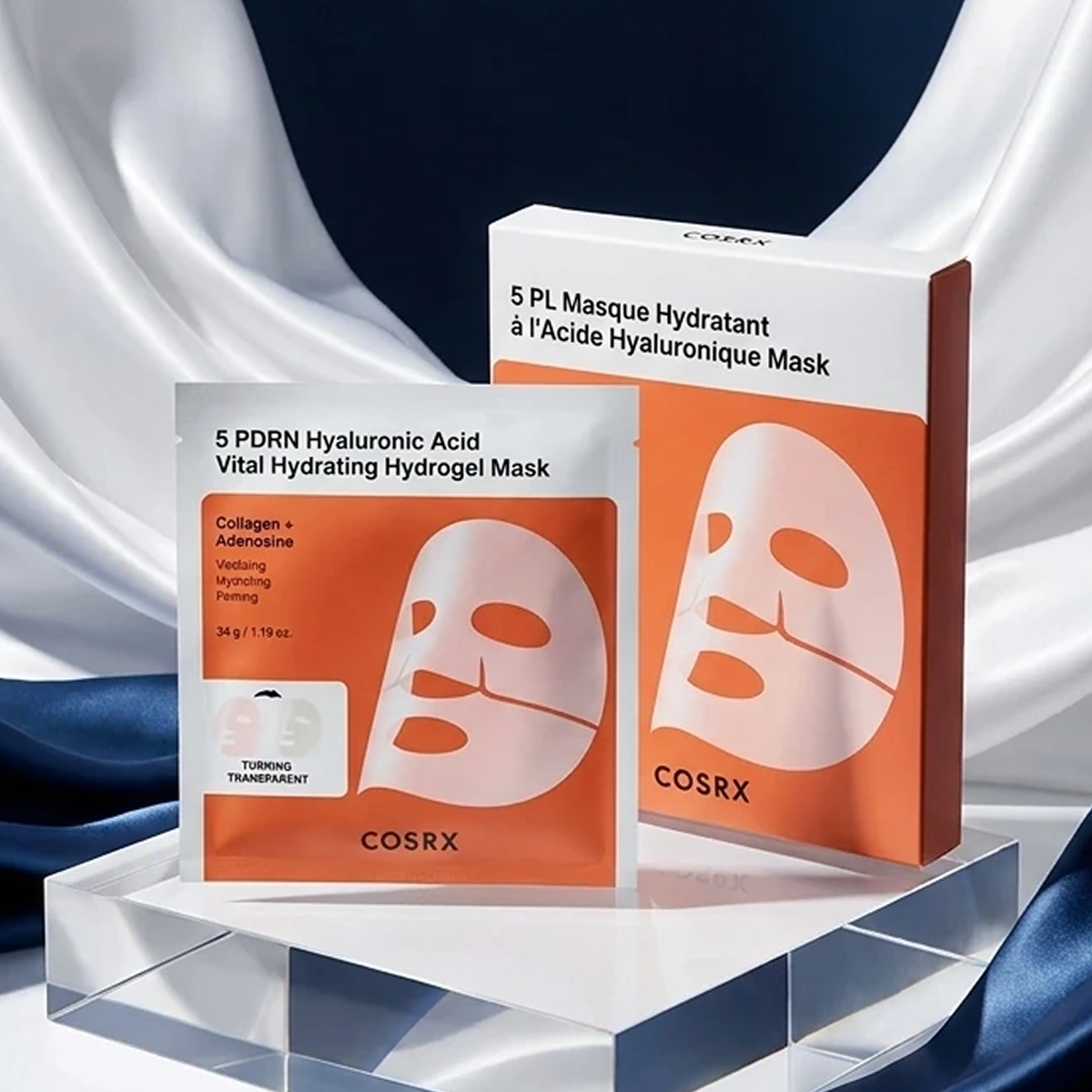 Cosrx - Maske feuchtigkeitsspendend à l'Acide Hyaluronique 5 PDRN