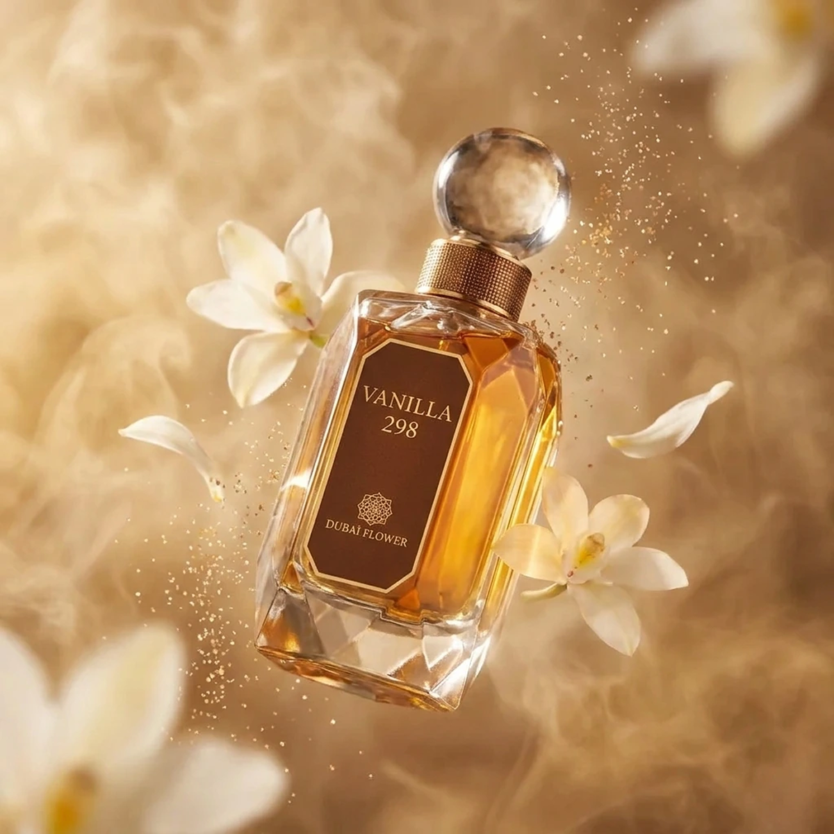 100ml Dubaï Flower - Vanilla 298 - Extrait de Parfum Mixte