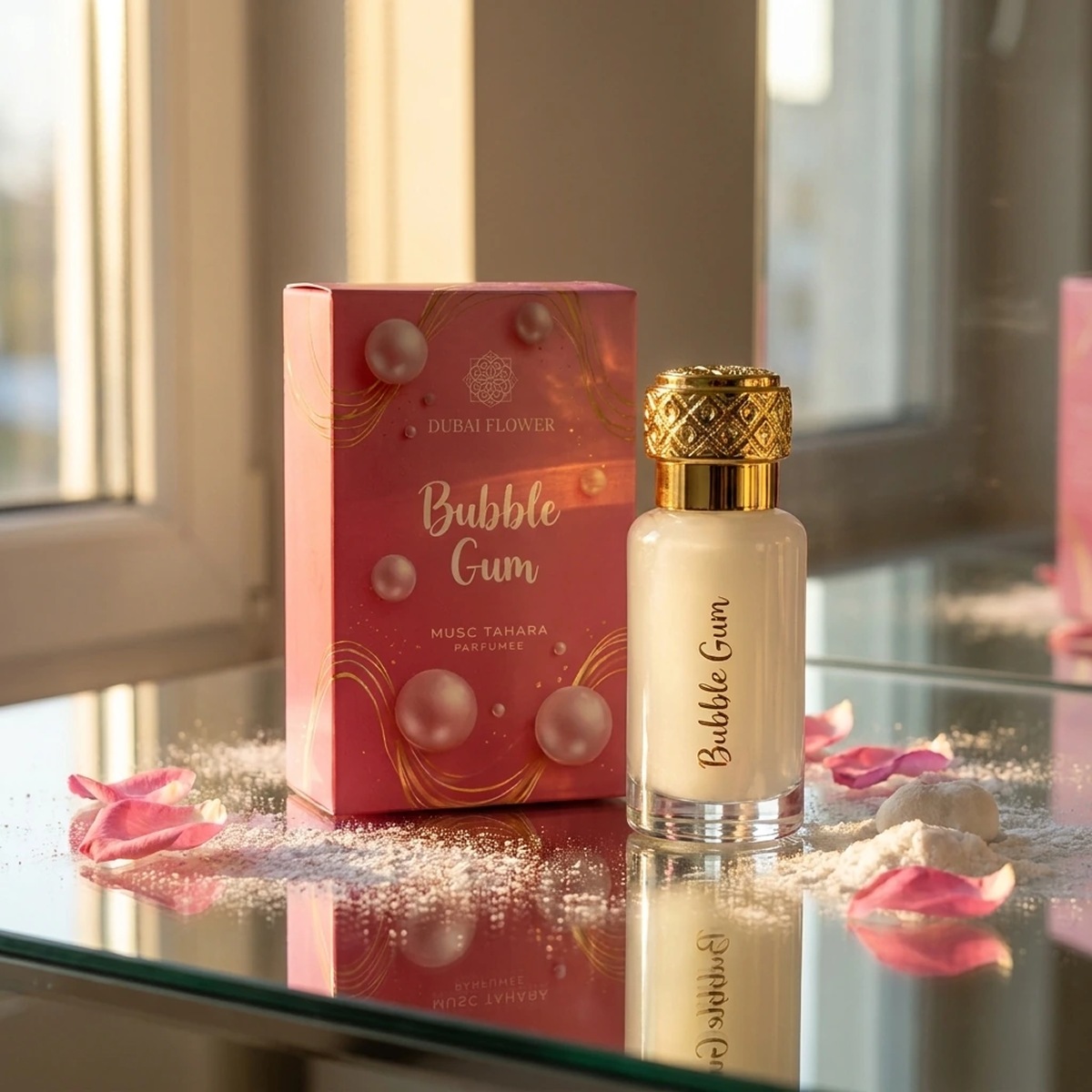 * 2 Dubaï Flower - Musc Tahara Bubble Gum - Parfumkonzentrat Unisex