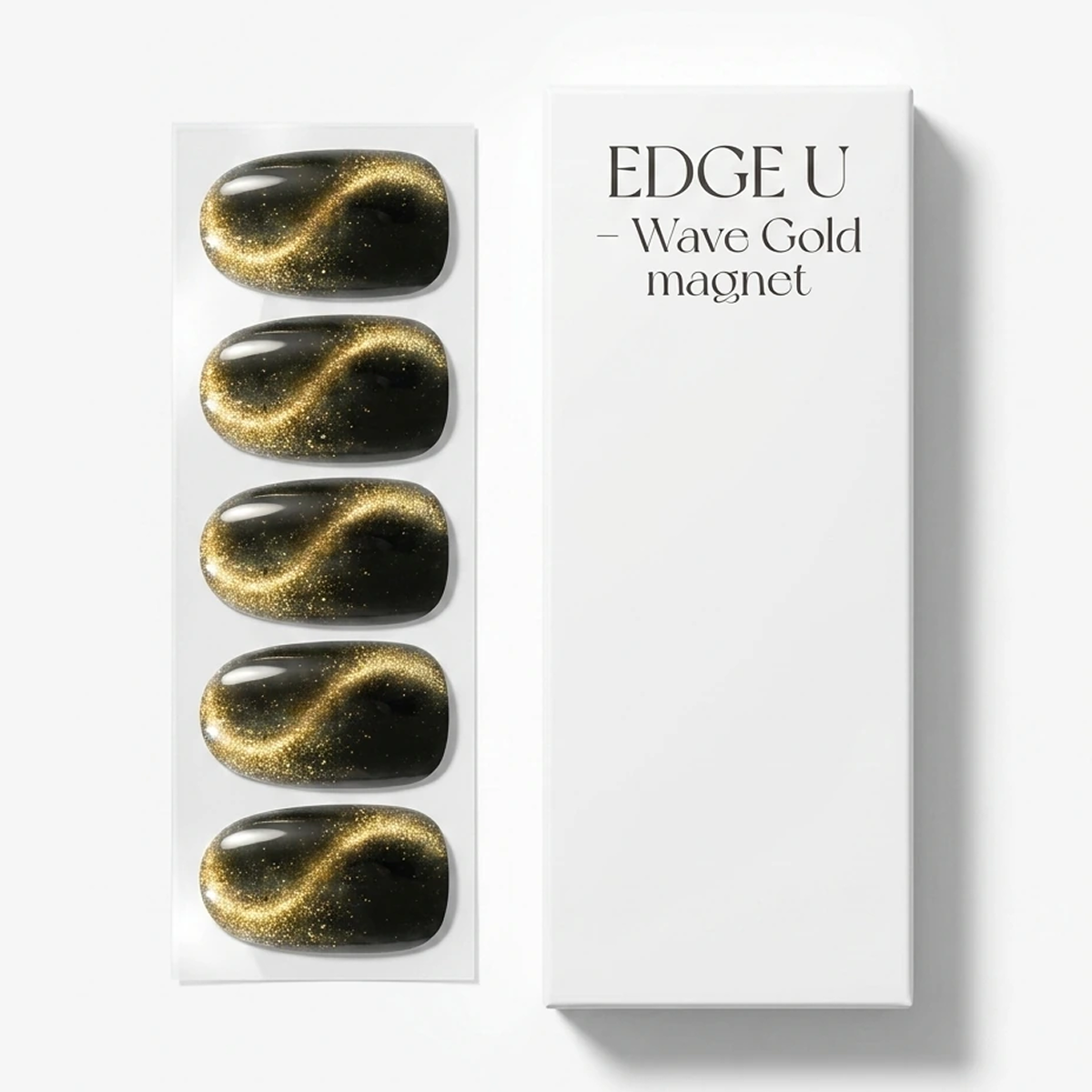 EDGE U - Wave Gold magnet - Bandes pour Ongles