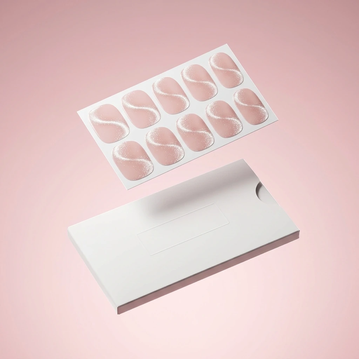 EDGE U - Wave Pink Magnet - Bandes pour Ongles