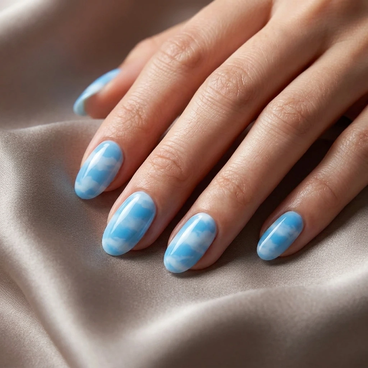 EDGE U - Cloudy Neon Glow - Bandes pour Ongles