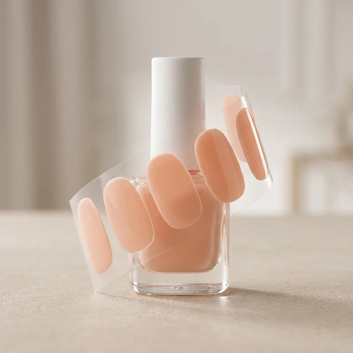 EDGE U - Peach Nude - Bandes pour Ongles