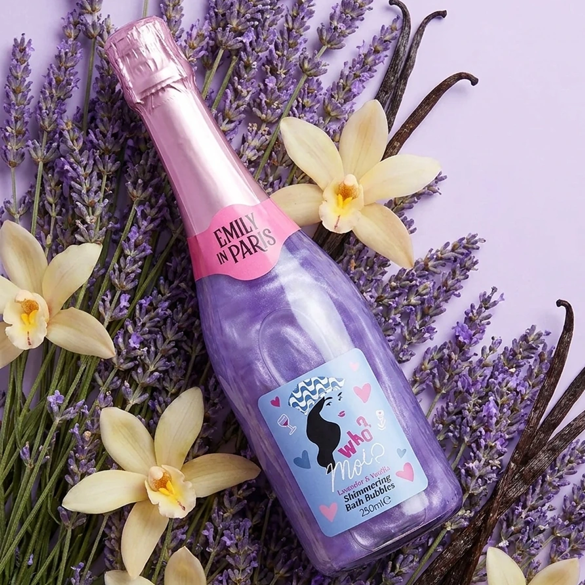 Emily In Paris - Lavender & Vanilla - Shimmering Bath Bubbles für Damen