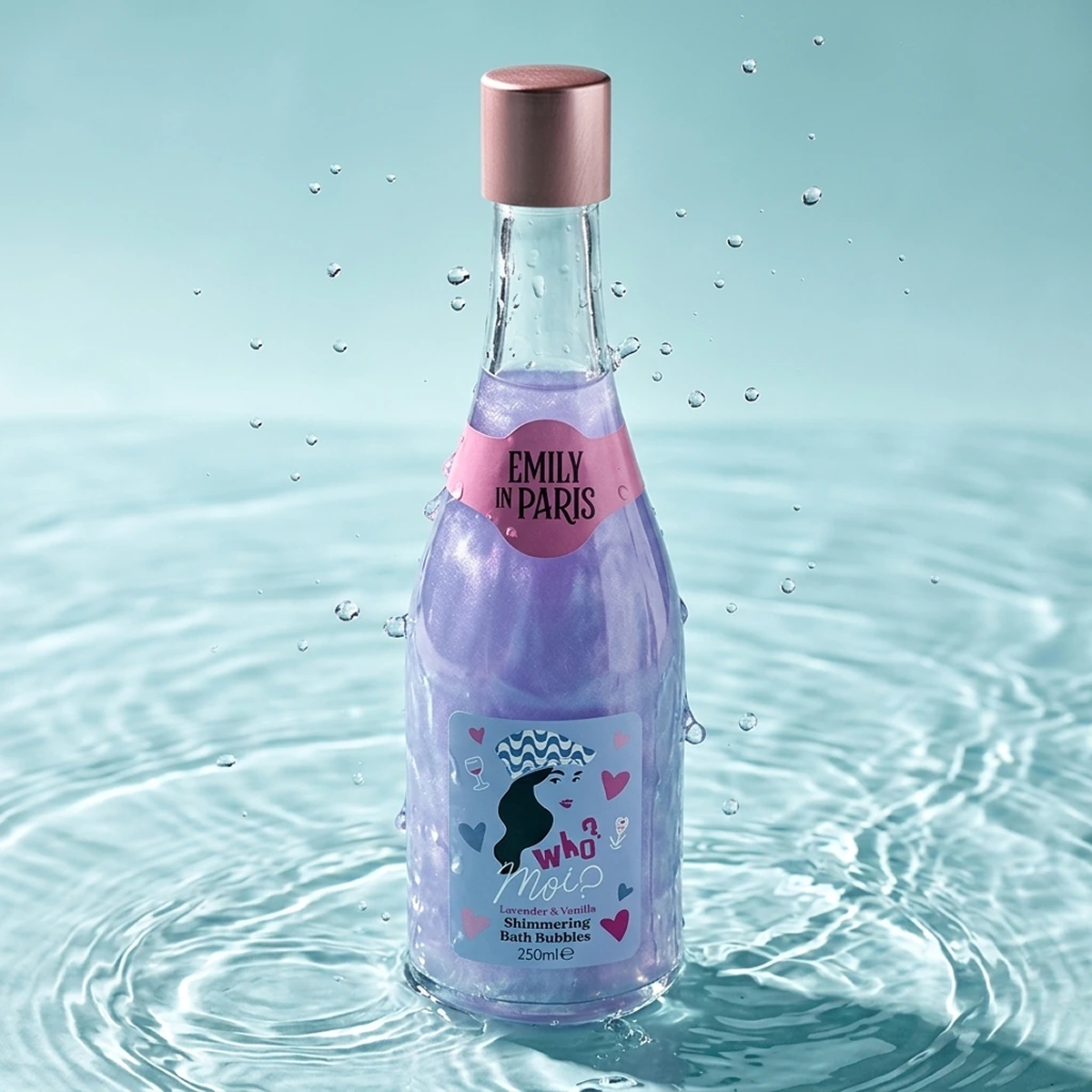Emily In Paris - Lavender & Vanilla - Shimmering Bath Bubbles für Damen