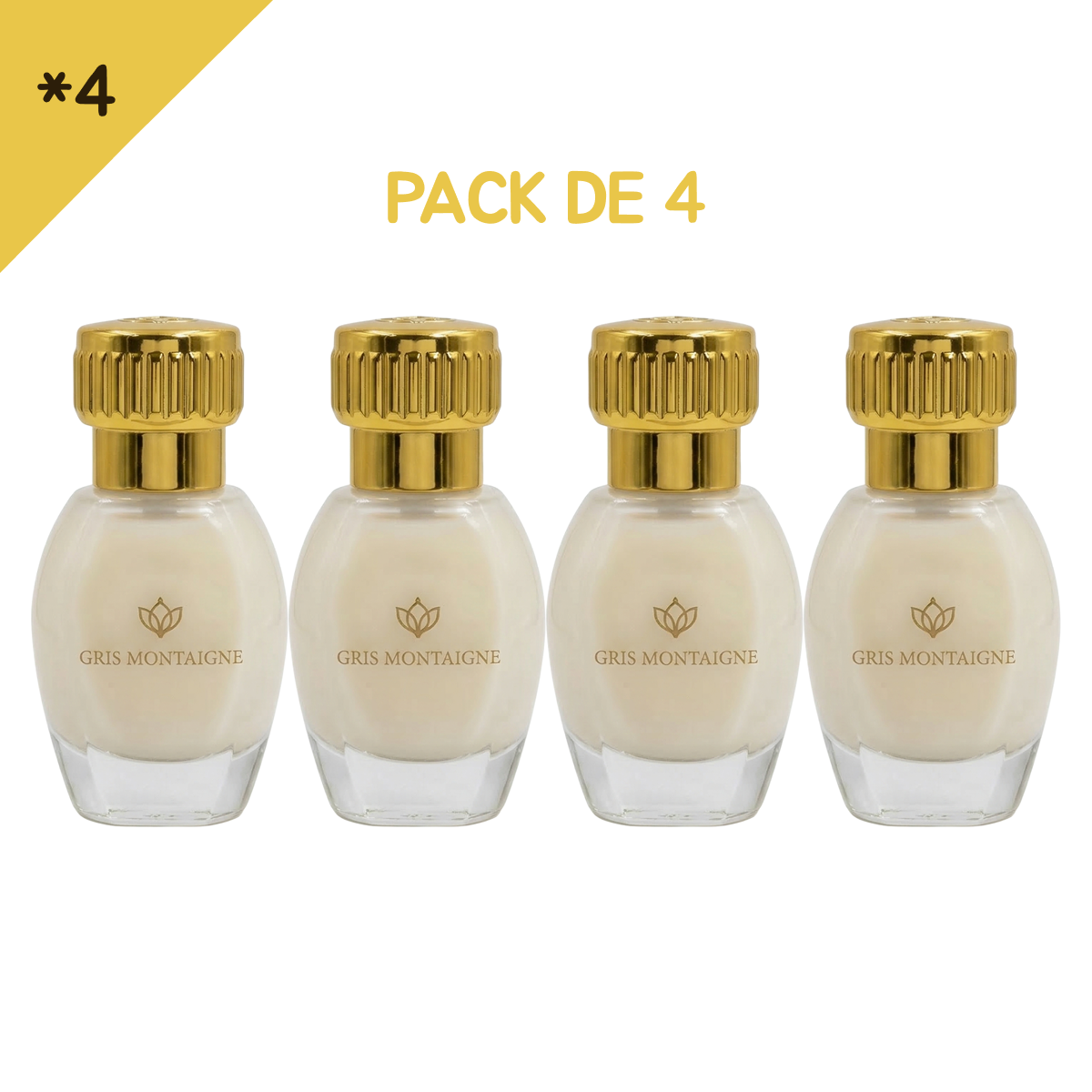 12ml * 2 Gris Montaigne - Musc Tahara Rose BonBon - Parfum Concentré