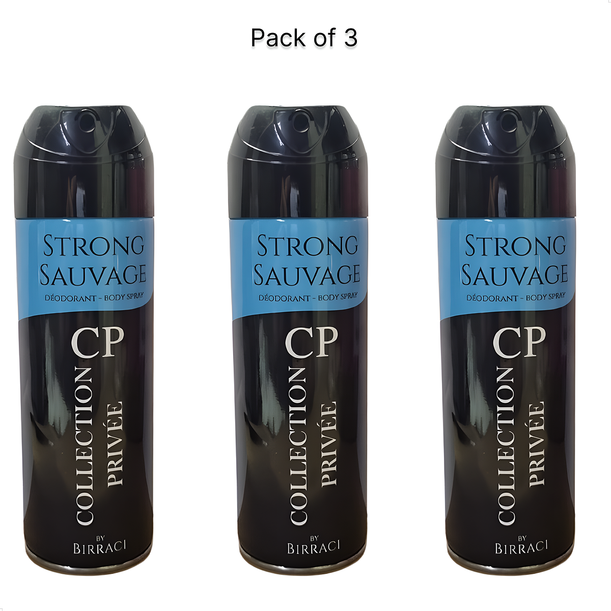 6*200ml Collection Privée - Strong Savage - Déodorant pour homme