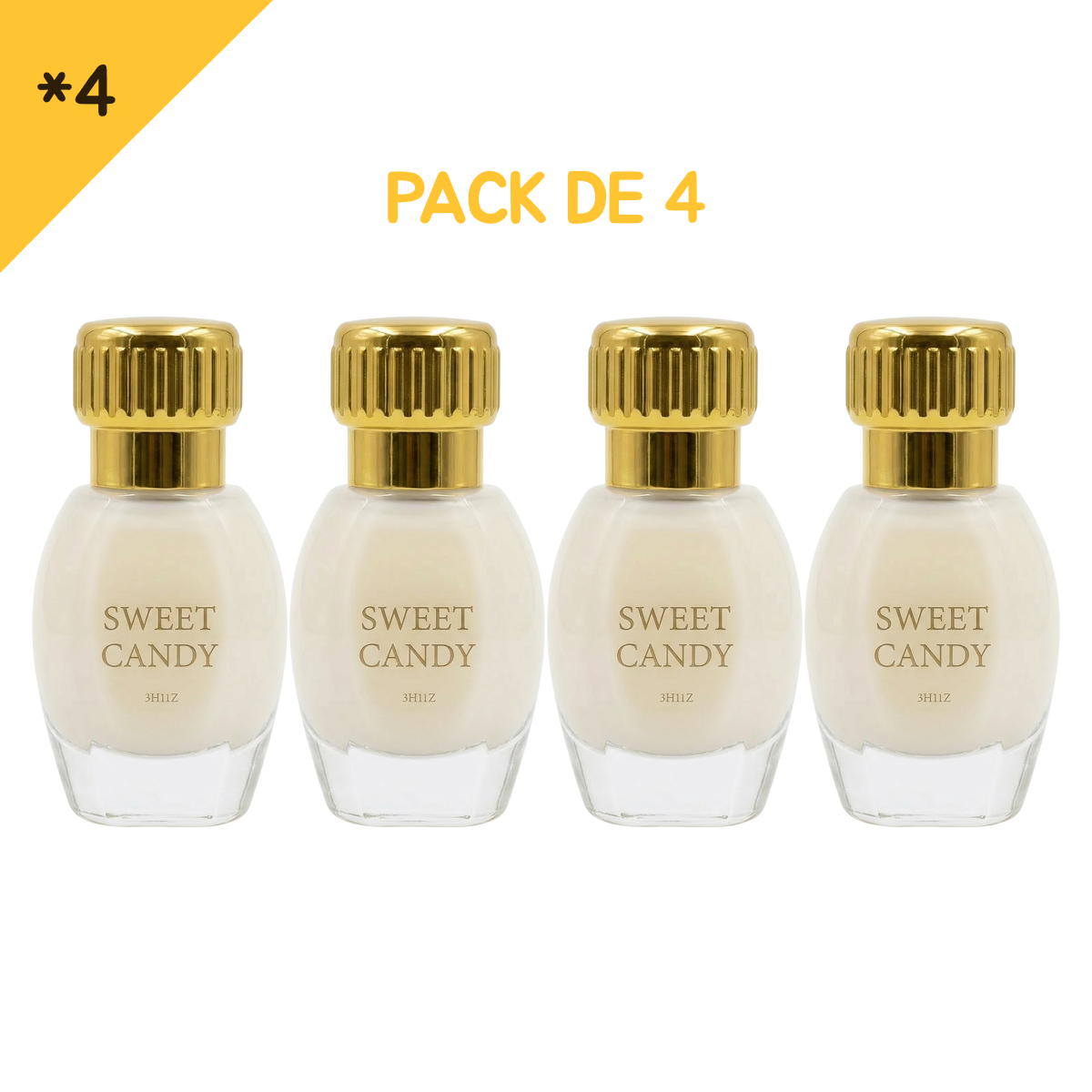 12ml * 2 Gris Montaigne - Musc Tahara Sweet Candy - Concentré de Parfum Mixte